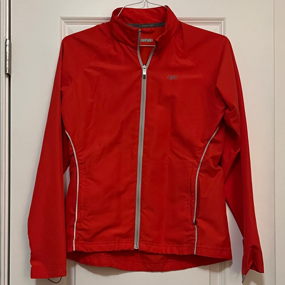 Reebok Women's Red Varsity Jacket